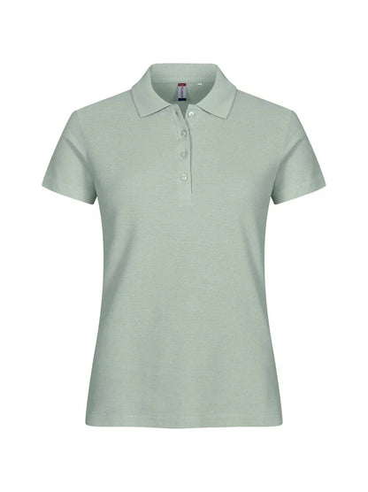 Basic Polo Donna - Verde Salvia
