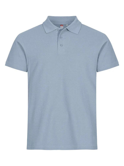 Basic Polo Uomo - Azzurro Pastello