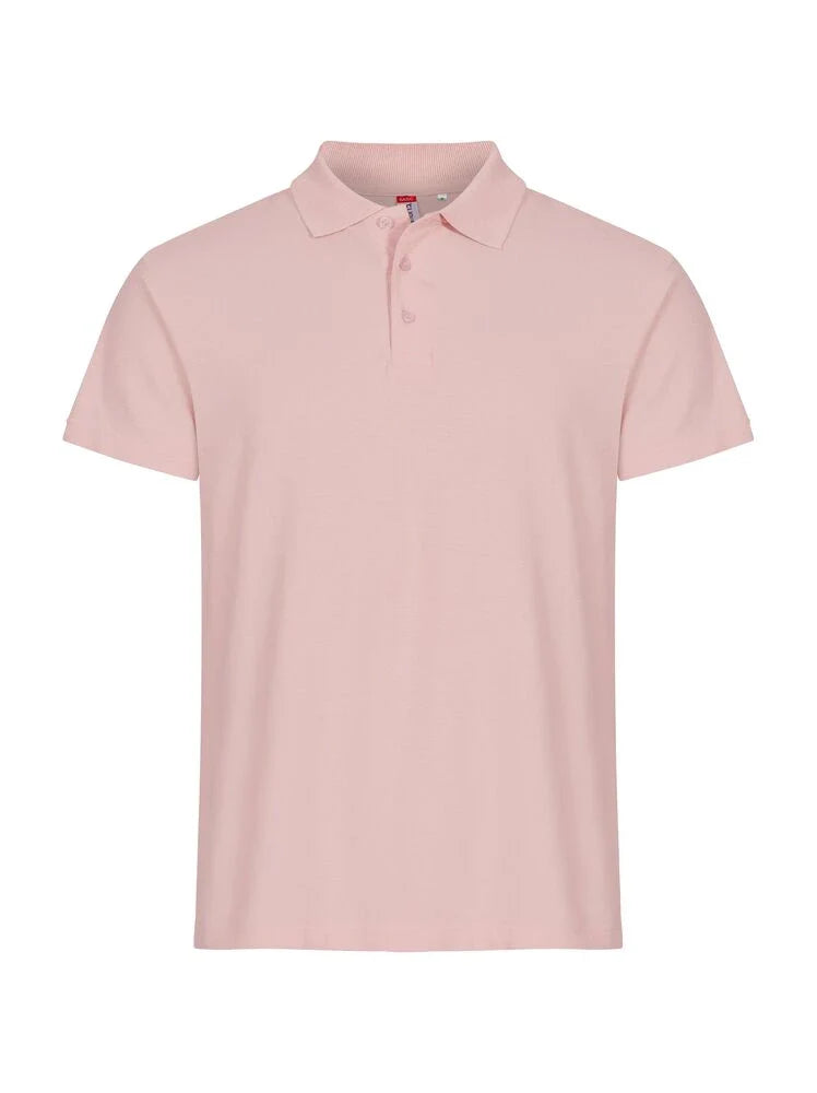 Basic Polo Uomo - Rosa Confetto