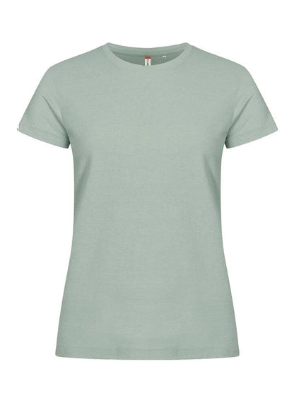 Basic-T Donna - Verde Salvia