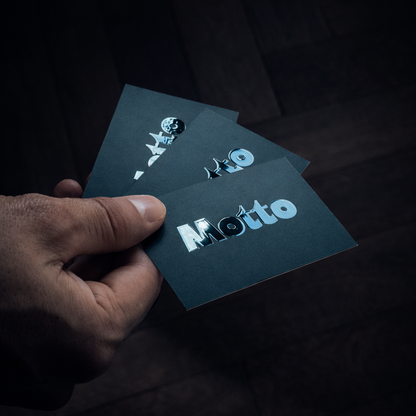 Personalisierte Visitenkarten