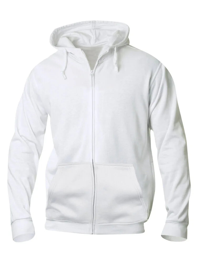 Felpa Full Zip con Cappuccio Uomo Personalizzata Clique per abbigliamento personalizzato aziendale