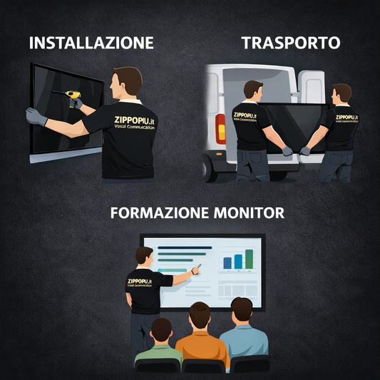INSTALLAZIONE, TRASPORTO E FORMAZIONE MONITOR – vista 1
