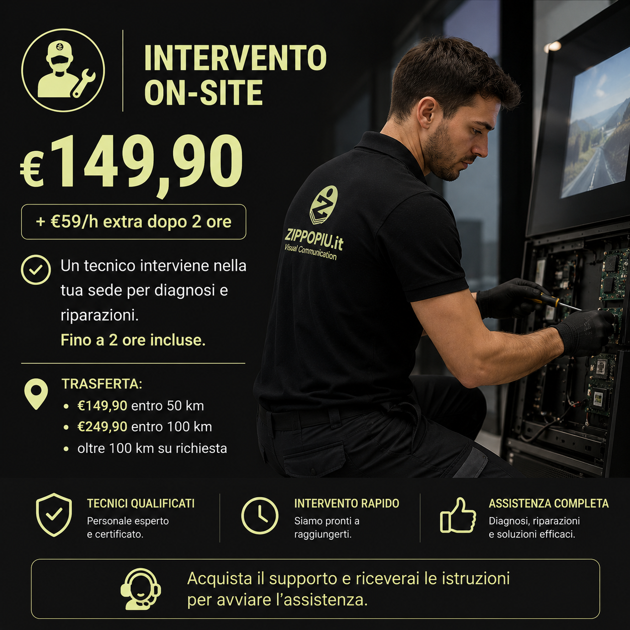 🔧 TECHNISCHER SUPPORT FÜR DIGITALE DISPLAYS
