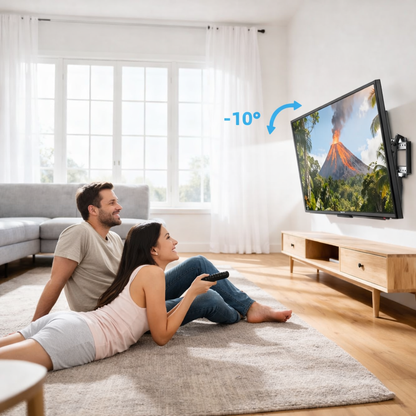 32-86" Tilting Monitor Wall Mount | Heavy Duty 75kg Load Capacity