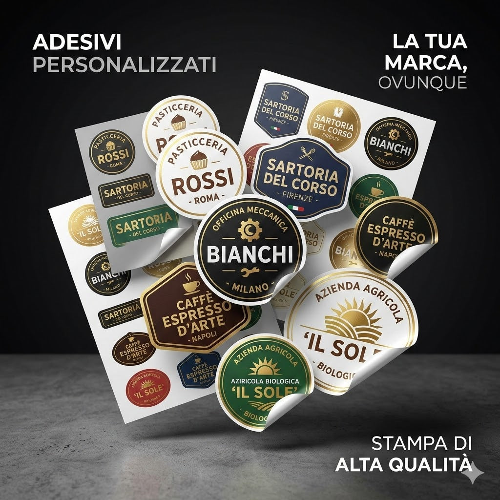 Sticker Personalizzati Professionali