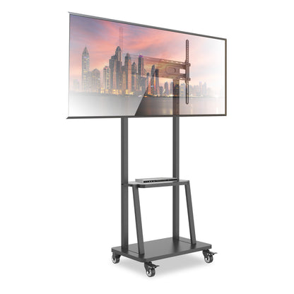 Supporto a Pavimento con Mensola per TV LCD/LED/Plasma 32-70"