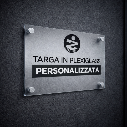 Personalisierte Plexiglasschilder