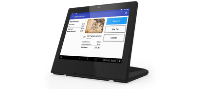 Desktop signage touch a L 10,1″ ZIPPODIGITAL: esempio d’uso ELC, reception e gestione ospiti