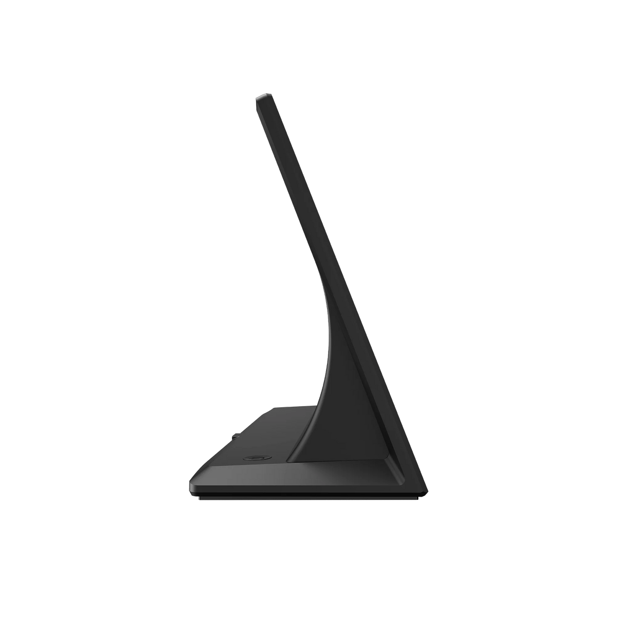 Desktop signage touch a L 15,6″ Full HD ZIPPODIGITAL: profilo laterale sinistro