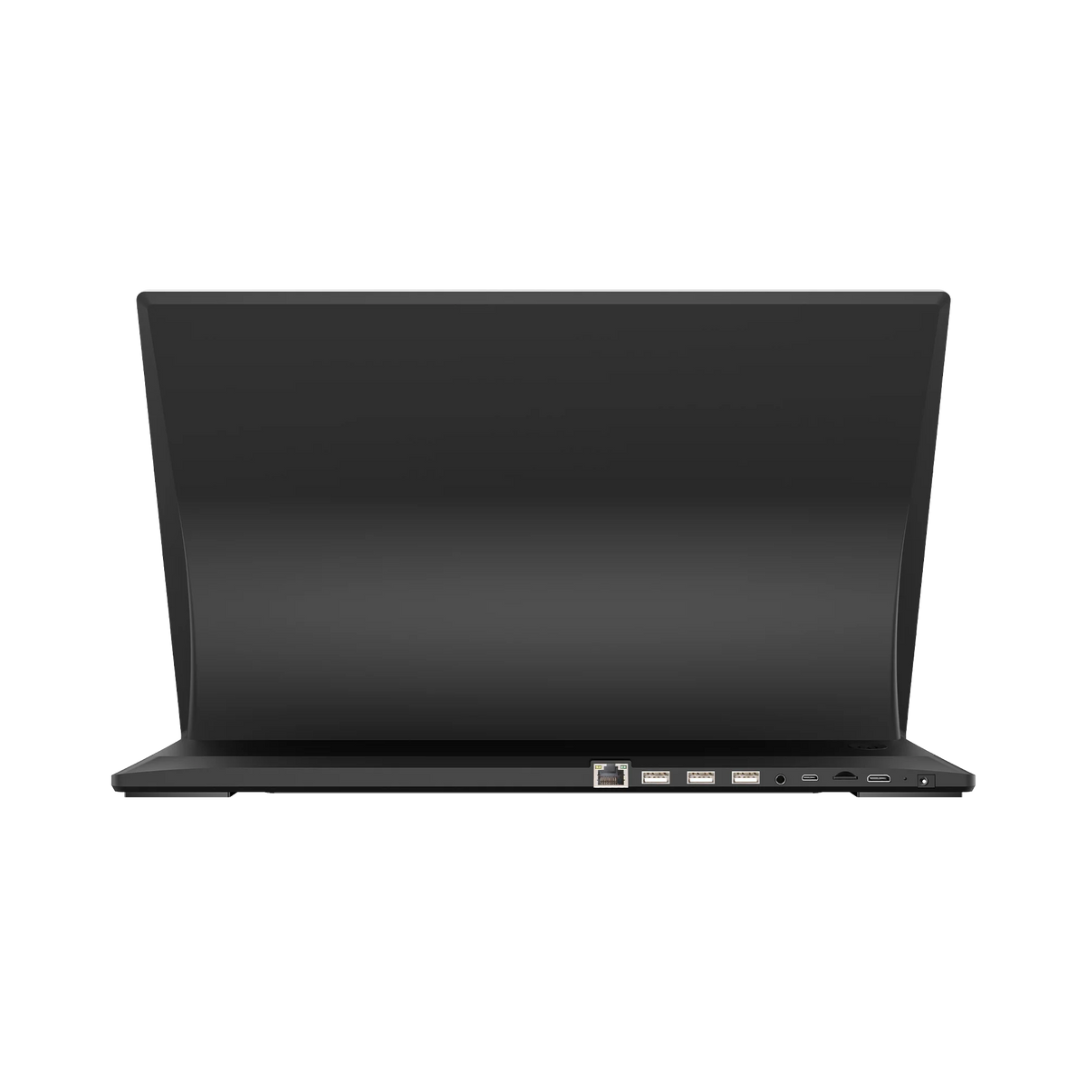 Desktop signage touch a L 15,6″ Full HD ZIPPODIGITAL: retro e collegamenti
