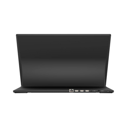 Desktop signage touch a L 15,6″ Full HD ZIPPODIGITAL: retro e collegamenti