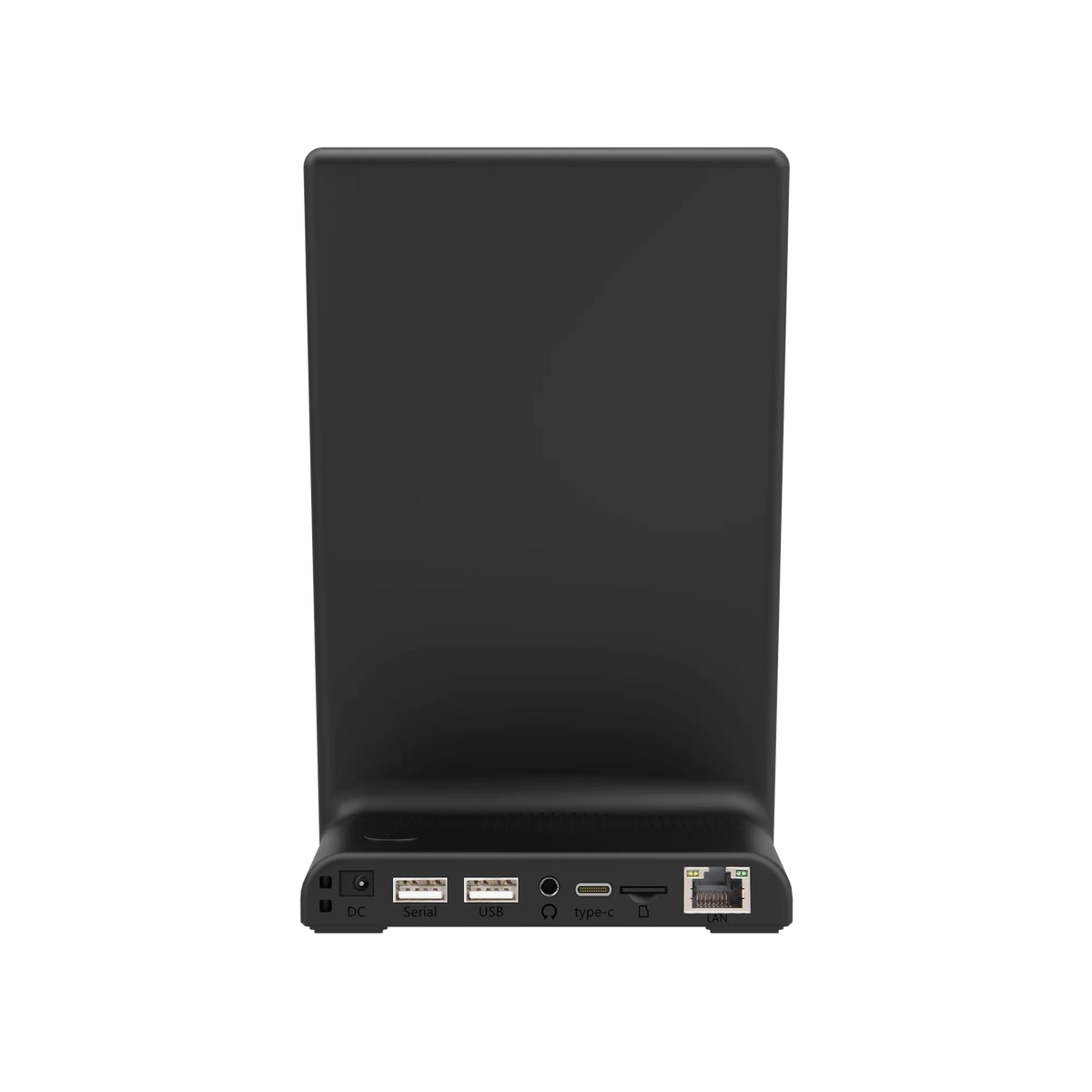 Desktop signage touch a L 8″ verticale ZIPPODIGITAL: retro e collegamenti