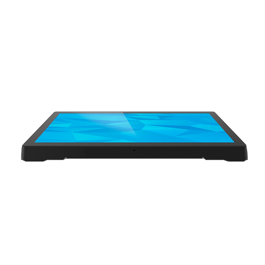 Desktop signage touch inclinato 10,1″ ZIPPODIGITAL: vista frontale inclinata