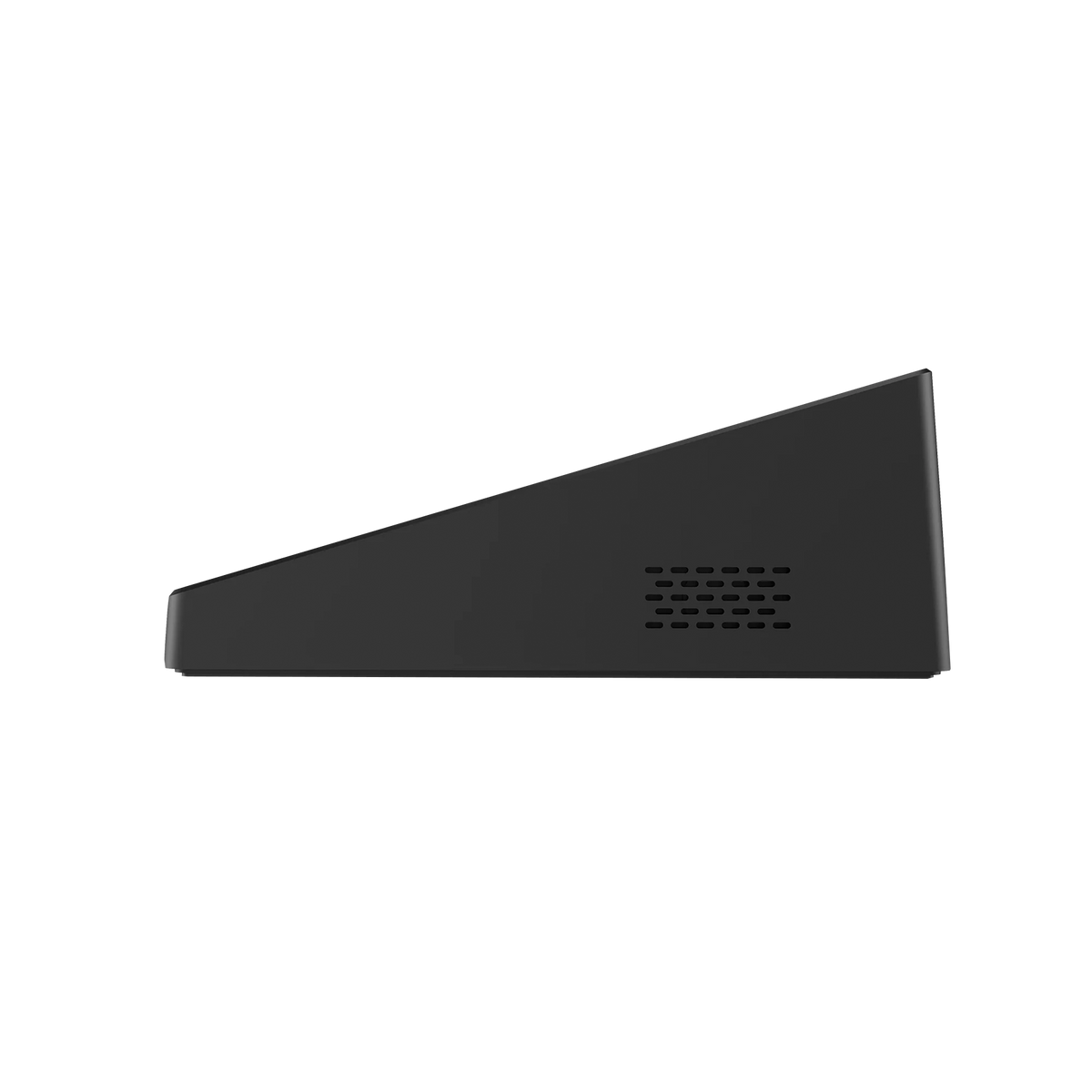 Desktop signage touch inclinato 10,1″ ZIPPODIGITAL: profilo laterale sinistro