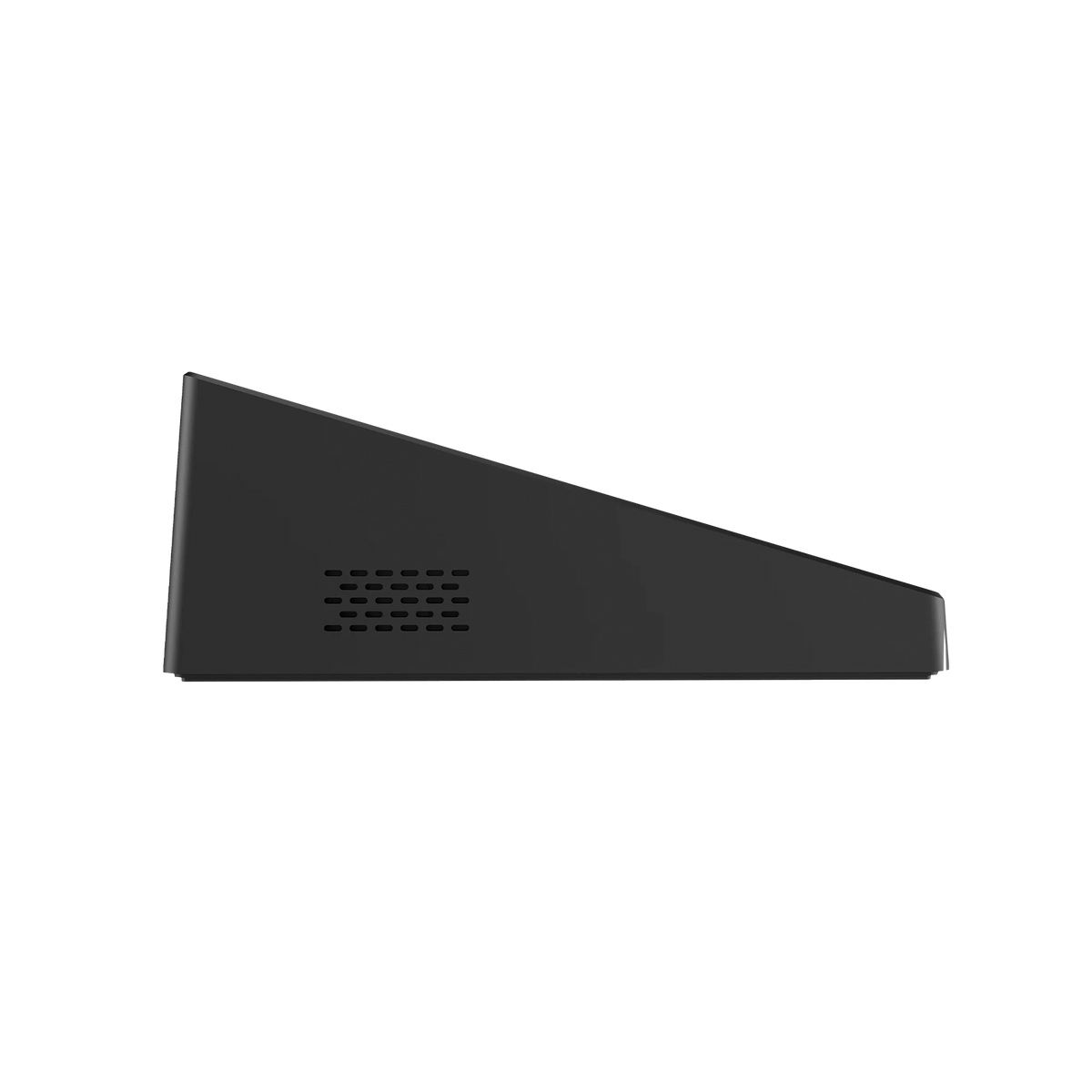 Desktop signage touch inclinato 10,1″ ZIPPODIGITAL: profilo laterale destro