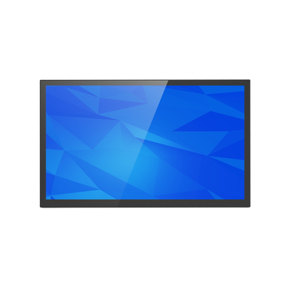 Desktop signage touch inclinato 15,6″ Full HD ZIPPODIGITAL: vista superiore dello schermo