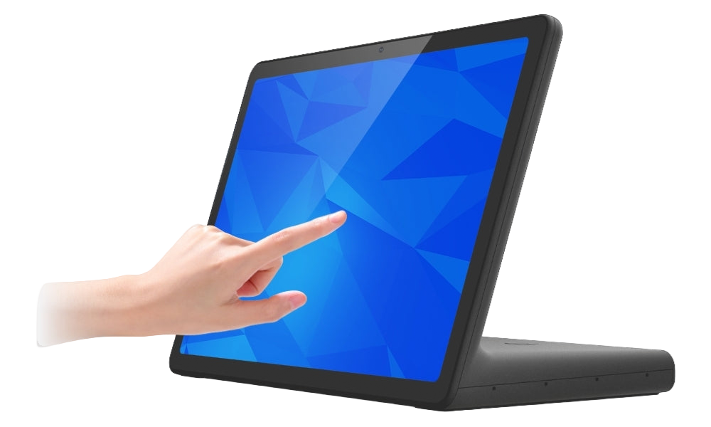 Desktop signage touch a L 10,95″ orizzontale ZIPPODIGITAL: esempio d’uso ELC, comandi touch