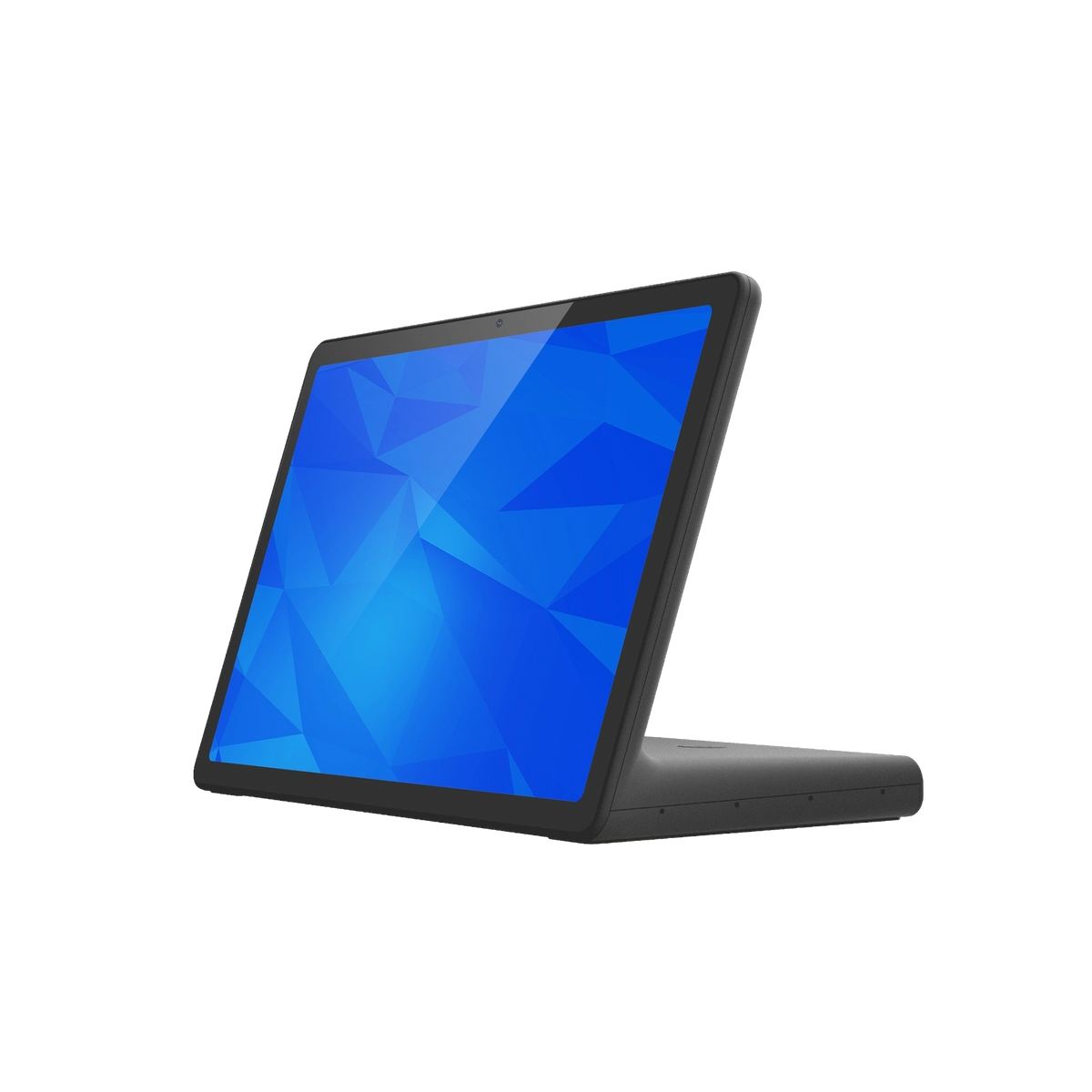 Desktop signage touch a L 10,95″ orizzontale ZIPPODIGITAL: vista prospettica