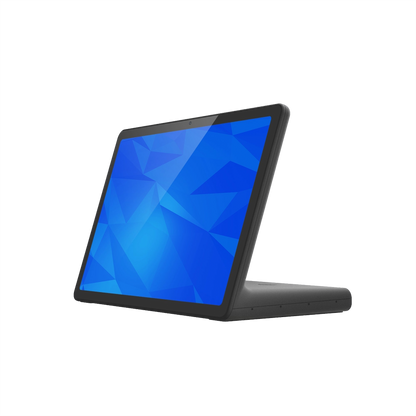 Desktop signage touch a L 10,95″ orizzontale ZIPPODIGITAL: vista prospettica