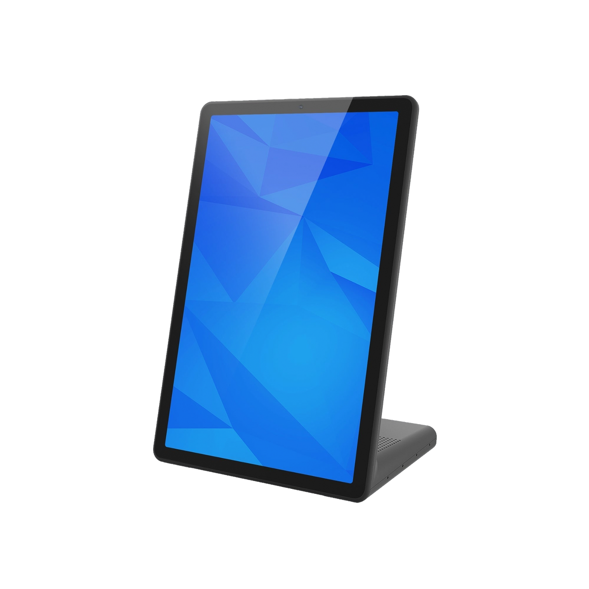 Desktop signage touch a L 10,95″ verticale ZIPPODIGITAL: vista prospettica