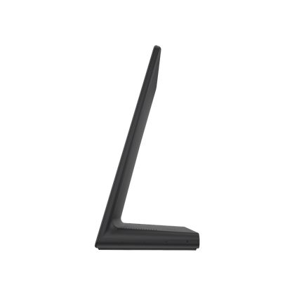 Desktop signage touch a L 10,95″ verticale ZIPPODIGITAL: vista posteriore sinistra