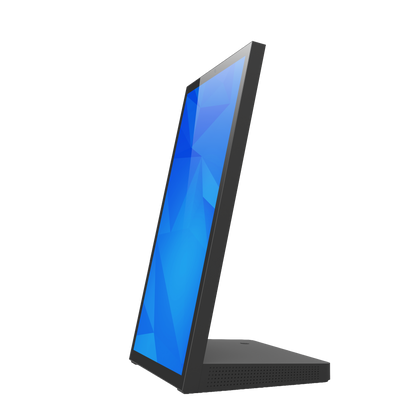 Desktop signage touch a L 15,6″ Full HD Android 15 ZIPPODIGITAL: profilo laterale
