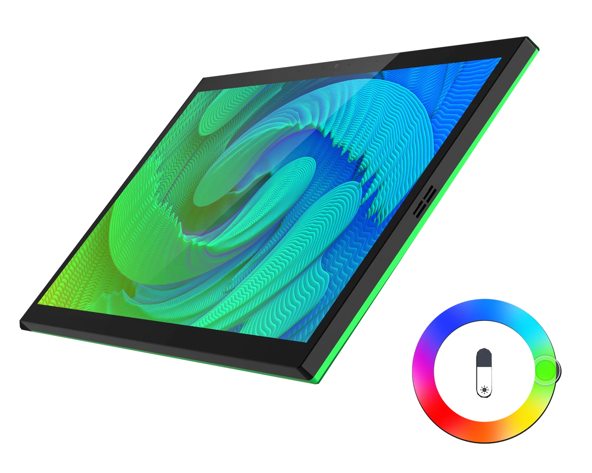 pannello domotico touch 10 1 illuminazione led rgb regolabile: dettaglio del prodotto