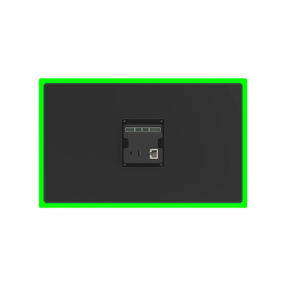 ZIPPODIGITAL pannello domotico touch 15,6″: retro connessioni, pannello domotico touch da parete con luce RGB