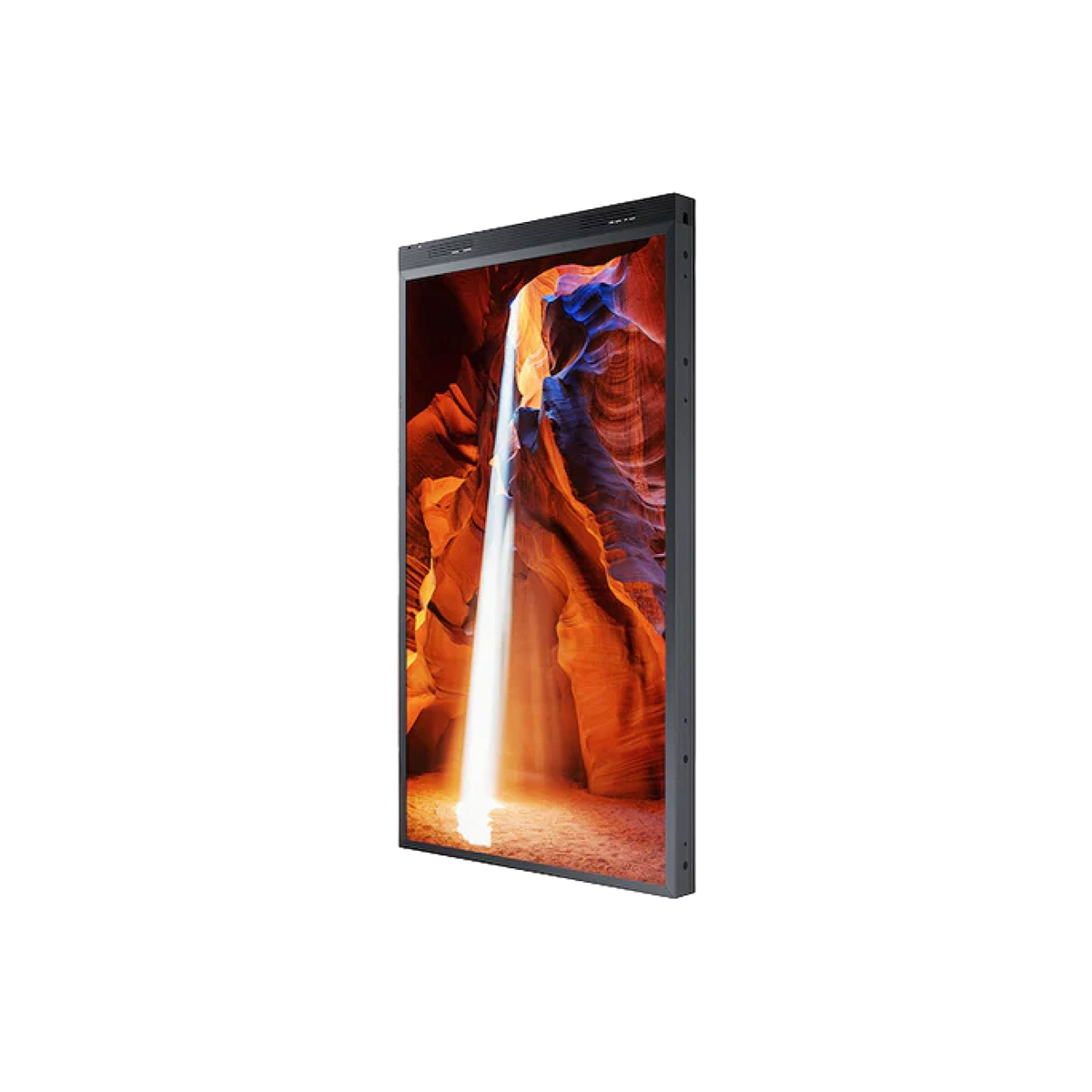 Monitor da Vetrina Bifacciale 55”OMN-DS: prospettiva destra