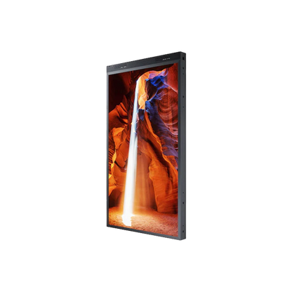 Monitor da Vetrina Bifacciale 55”OMN-DS: prospettiva destra