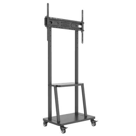 Floor Stand with Shelf for 32-70" LCD/LED/Plasma TVs