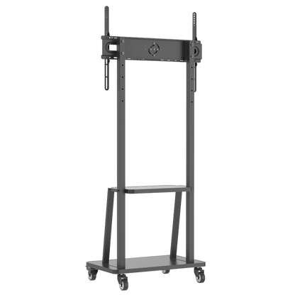 Supporto a Pavimento con Mensola per TV LCD/LED/Plasma 32-70": vista frontale del carrello