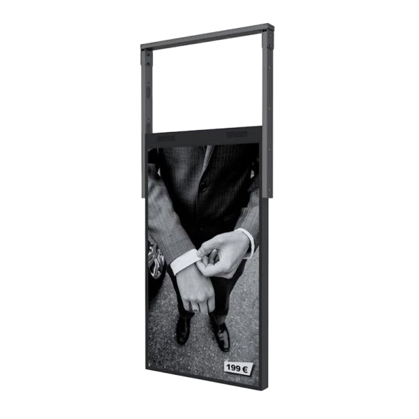 Supporto per Monitor Bifacciale Samsung OM55N-D: supporto da soffitto con monitor