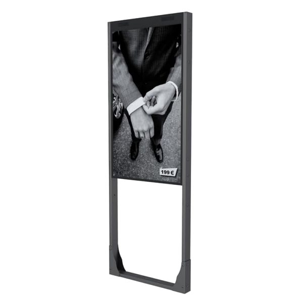 Supporto per Monitor Bifacciale Samsung OM55N-D: supporto da terra completo