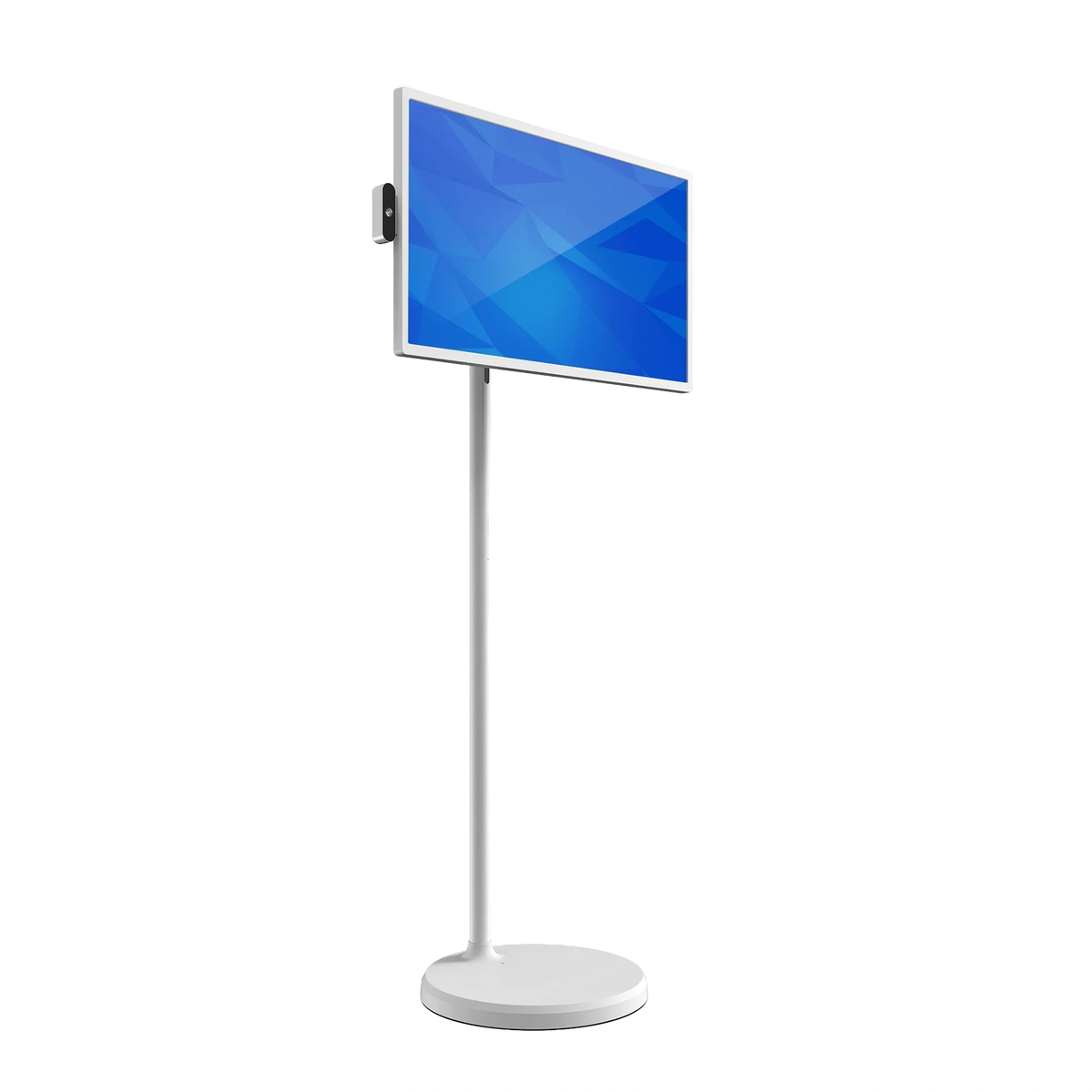 ZIPPODIGITAL TV touch su ruote 21,5″, tre quarti sinistra, schermo touch portatile su ruote