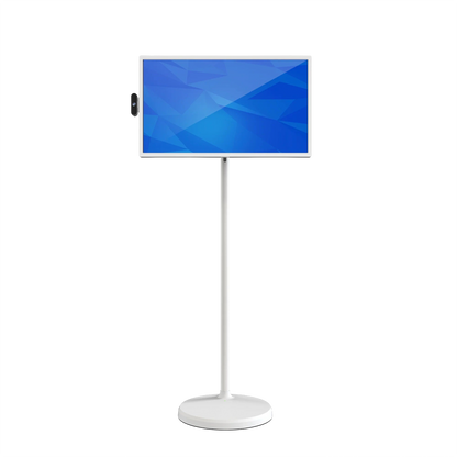 ZIPPODIGITAL TV touch su ruote 24″: frontale, schermo touch portatile su ruote
