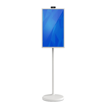 ZIPPODIGITAL TV touch su ruote 24″: frontale verticale, schermo touch portatile su ruote