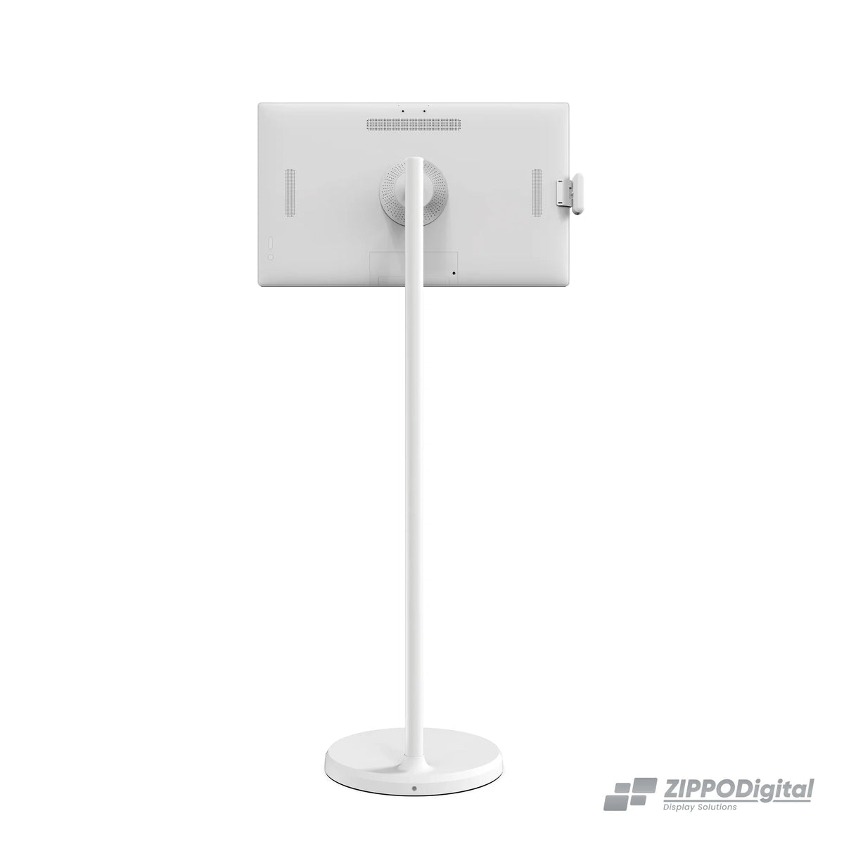 ZIPPODIGITAL TV touch su ruote 24: posteriore orizzontale, schermo touch portatile su ruote