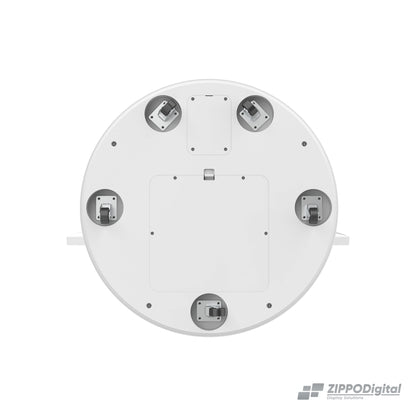 ZIPPODIGITAL TV touch su ruote 32 4k: base sotto ruote, schermo touch portatile su ruote