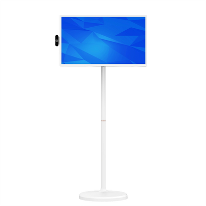 ZIPPODIGITAL TV touch su ruote 32″ 4K: frontale orizzontale, schermo touch portatile su ruote