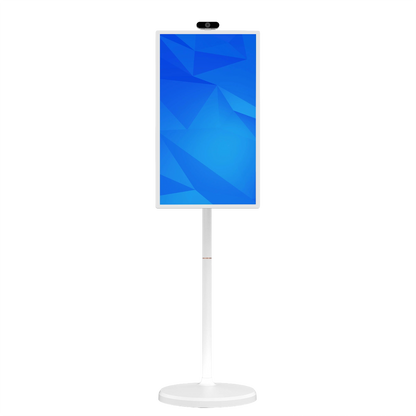 ZIPPODIGITAL TV touch su ruote 32″ 4K: frontale verticale, schermo touch portatile su ruote