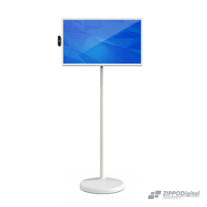 ZIPPODIGITAL TV touch su ruote 32 full hd: frontale, schermo touch portatile su ruote