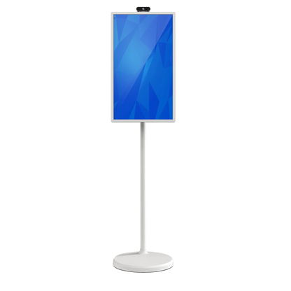 ZIPPODIGITAL TV touch su ruote 32″ Full HD: frontale verticale, schermo touch portatile su ruote