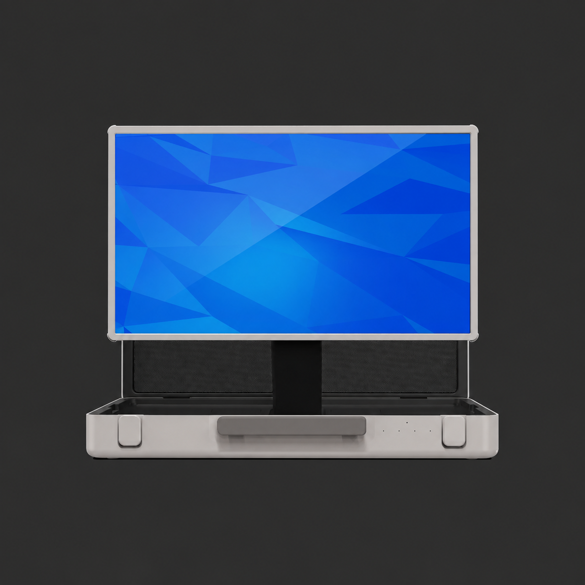 ZIPPODIGITAL 27″ carry-case touch TV: Full HD touch screen open inside the case