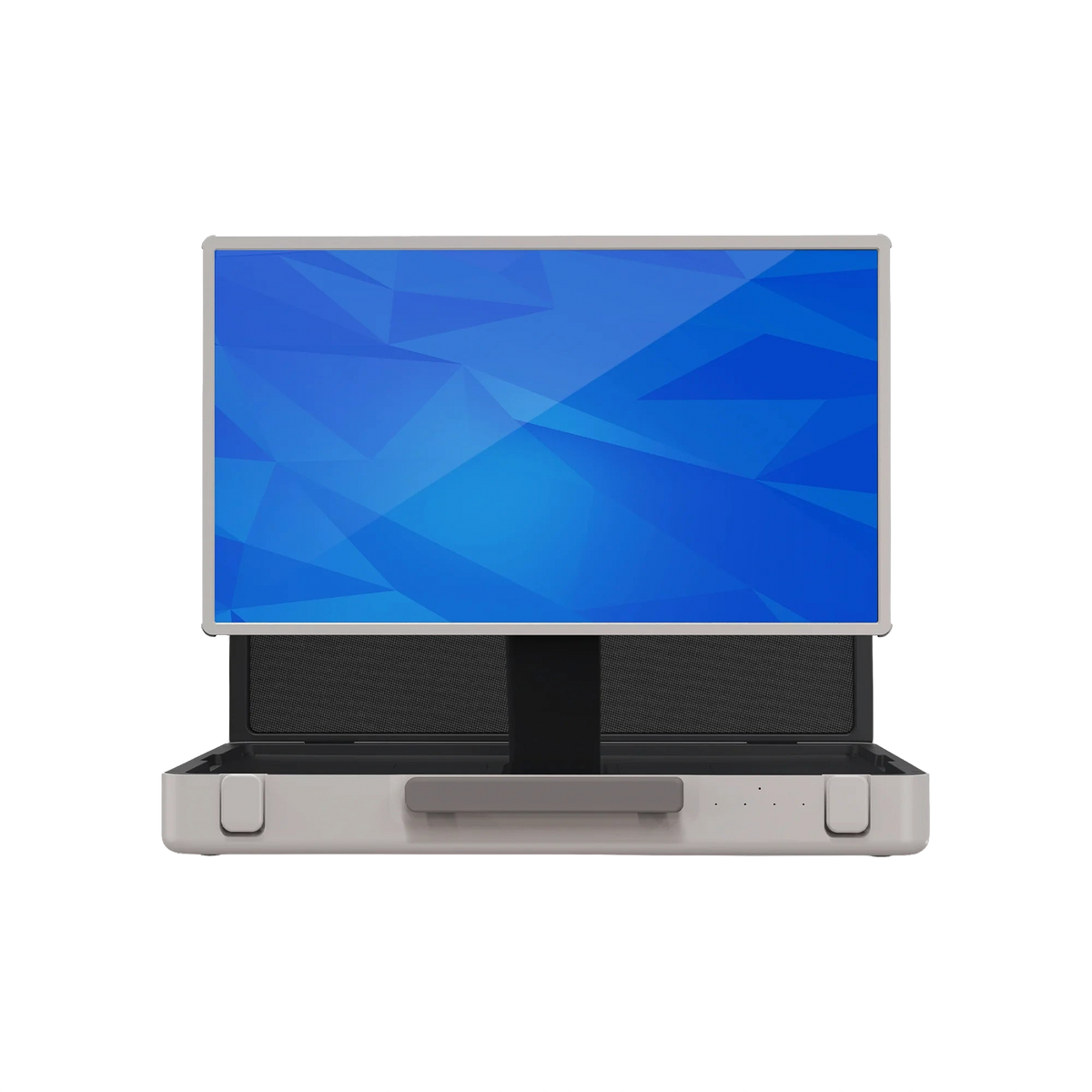 ZIPPODIGITAL TV touch a valigetta 27″: schermo touch portatile a valigetta, frontale orizzontale