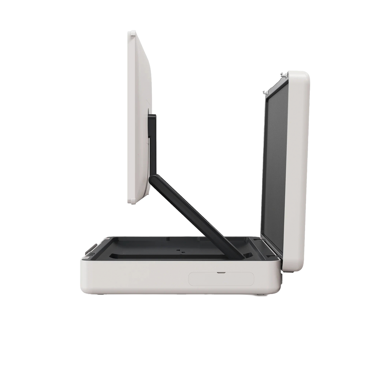 ZIPPODIGITAL TV touch a valigetta 27″: schermo touch portatile a valigetta, profilo destro
