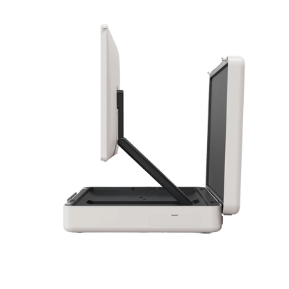 ZIPPODIGITAL TV touch a valigetta 27″: schermo touch portatile a valigetta, profilo destro