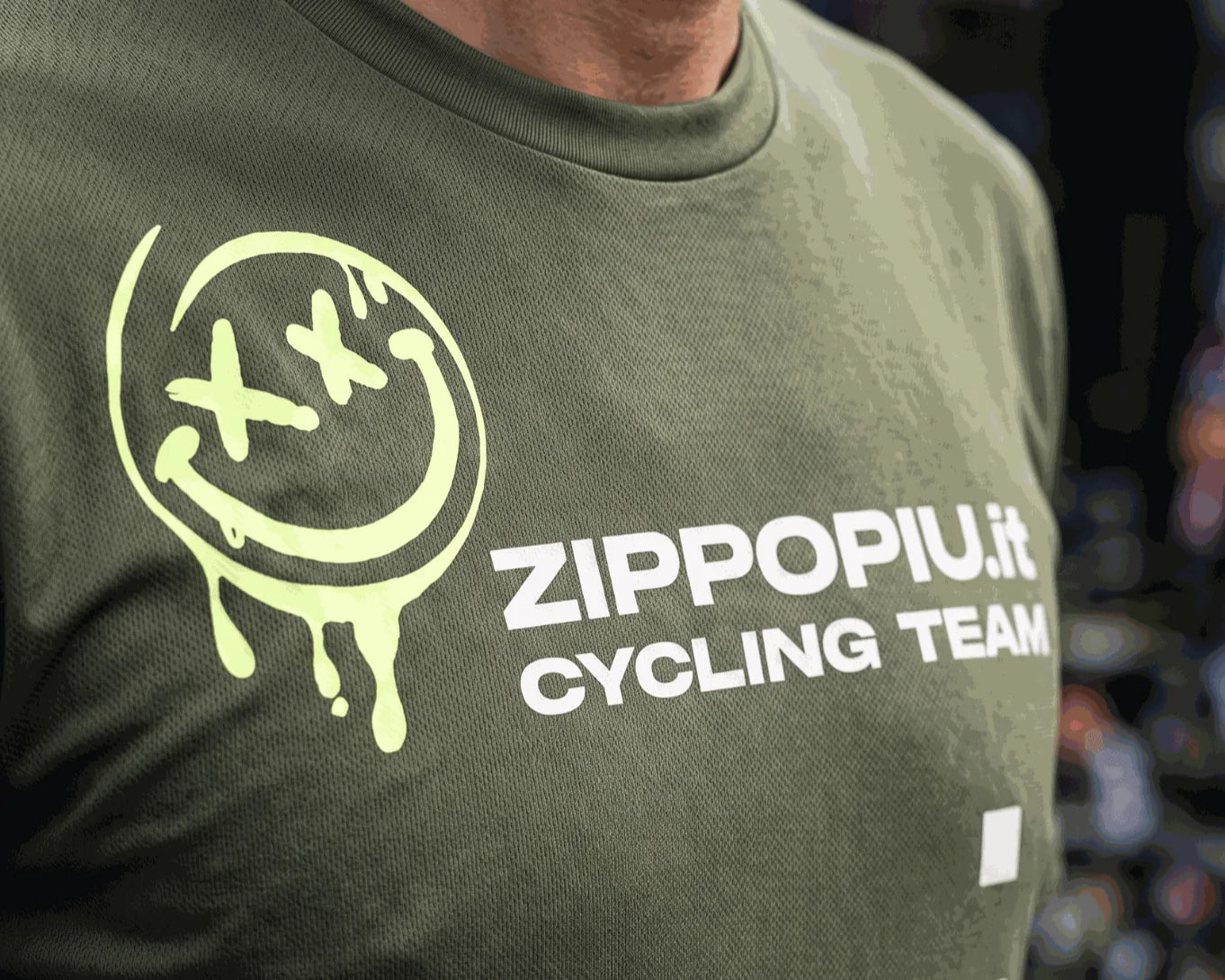 Abbigliamento post gara ciclismo personalizzato ZIPPOPIU.it Cycling Team